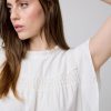 Tops | Algo Bonito Blusa Volantes Laterales Blanco