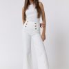 Jeans | Algo Bonito Jeans Cropped Marine Blanco