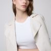 Chaquetas Y Bombers | Algo Bonito Chaqueta Ante Beige