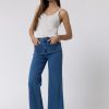 Jeans | Algo Bonito Jeans High Waist Pockets Azul