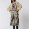 Punto | Algo Bonito Kimono Oversize De Punto Fluido Manga 3/4 Beige