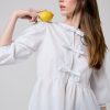 Camisas Y Blusas | Algo Bonito Blusa Lazos Blanco