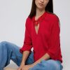 Jerseis Y Cardigans | Algo Bonito Kimono Basico Punto Rojo