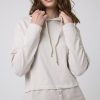 Jerseis Y Cardigans | Algo Bonito Sudadera Capucha Combinada Beige