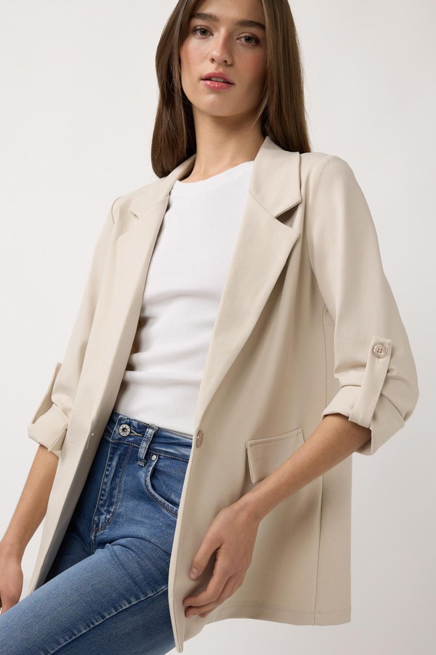 Blazers | Algo Bonito Blazer Sastre Natural